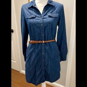 {Banana Republic} chambray dress